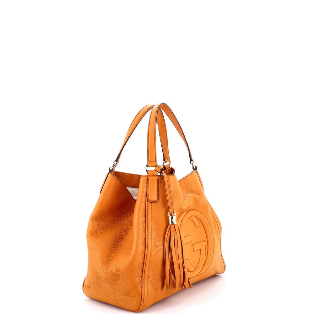 Gucci Soho Shoulder Bag Leather Medium #218827G15B - Picture 2 of 8